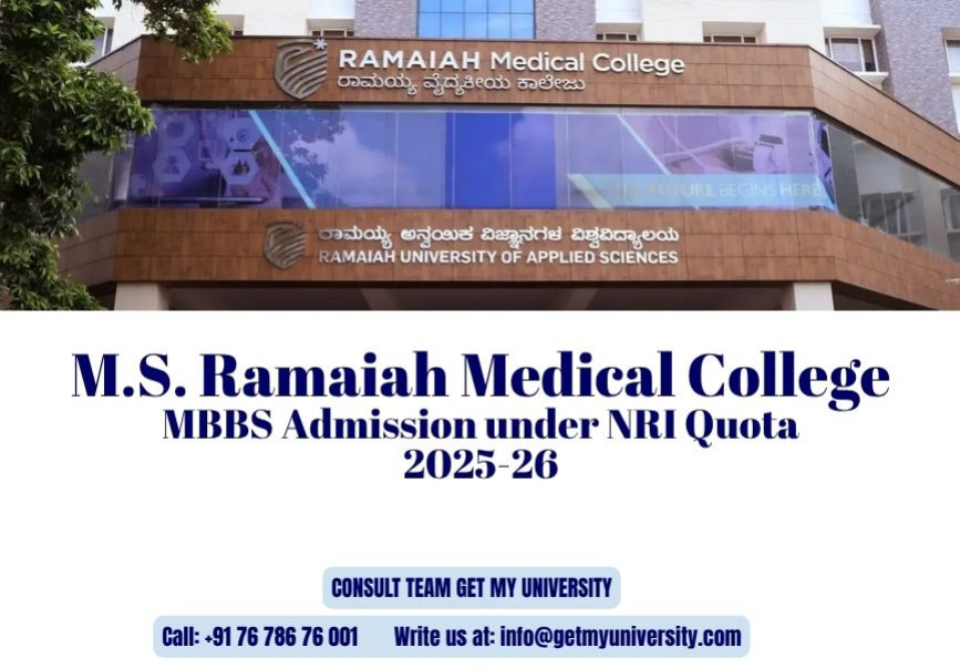 M. S. Ramaiah Medical College Bangalore MBBS Admission under NRI Quota 2025-26